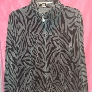 Style&Co Animal print top/jacket